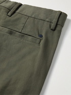 NN07 - Theo Tapered Stretch Organic Cotton-Twill Chinos - Green