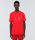 Givenchy - Logo embroidered cotton T-shirt