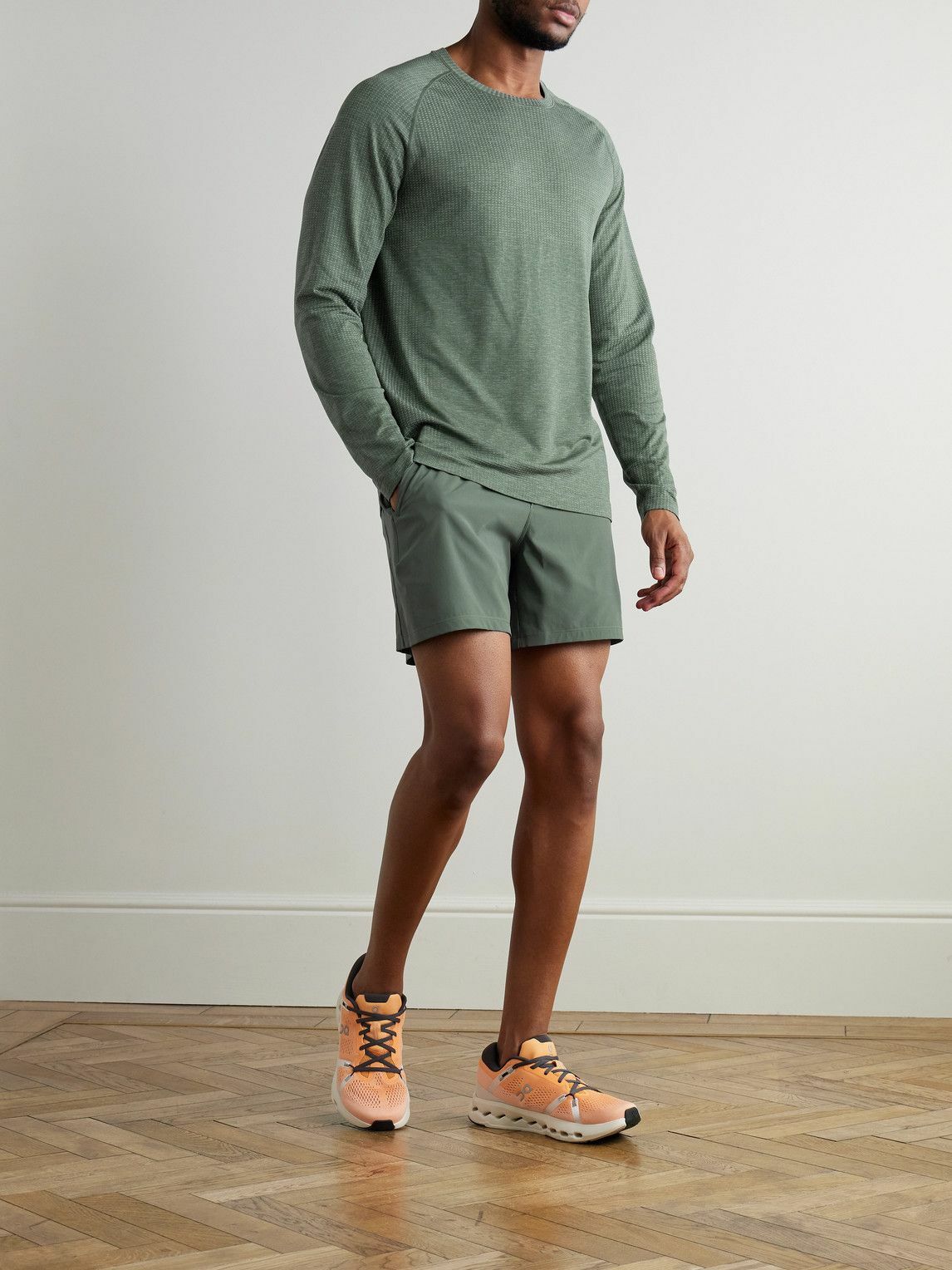 Lululemon - Pace Breaker 5'' Straight-Leg Recycled-Swift™ Shorts - Green