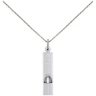 Hugo Silver E-Whistle Necklace