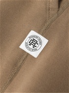 Reigning Champ - Tapered Logo-Appliquéd Cotton-Jersey Sweatpants - Brown