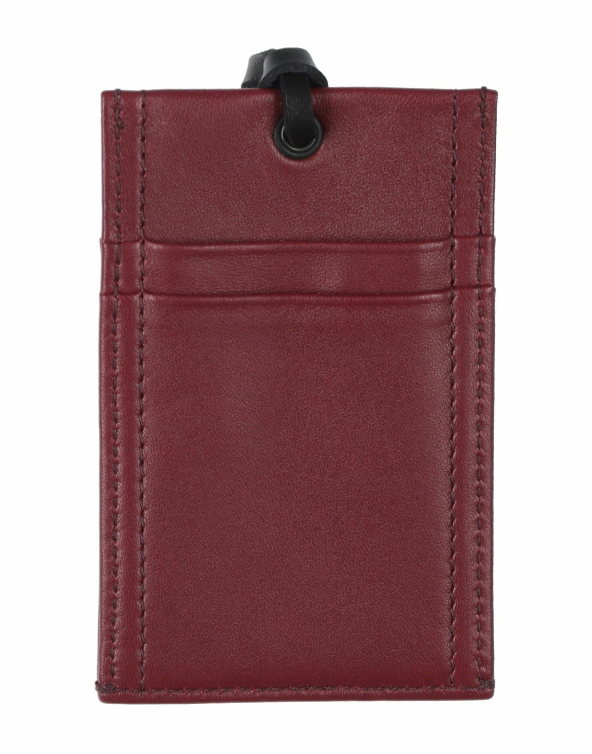 Mcqueen Womens Cardholder Burgundy