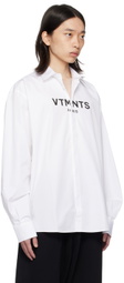 VTMNTS White Graphic Shirt