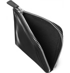 Il Bussetto - Polished-Leather Zip-Around Wallet - Men - Black