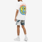 Market Men's Smiley Earth On Fire T-Shirt in White