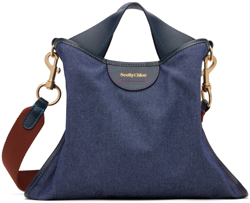 See by Chloé Blue Small Joan Denim Bag Chloe