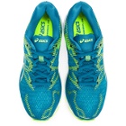 Asics Blue and Green Gel-Nimbus 20 Sneakers
