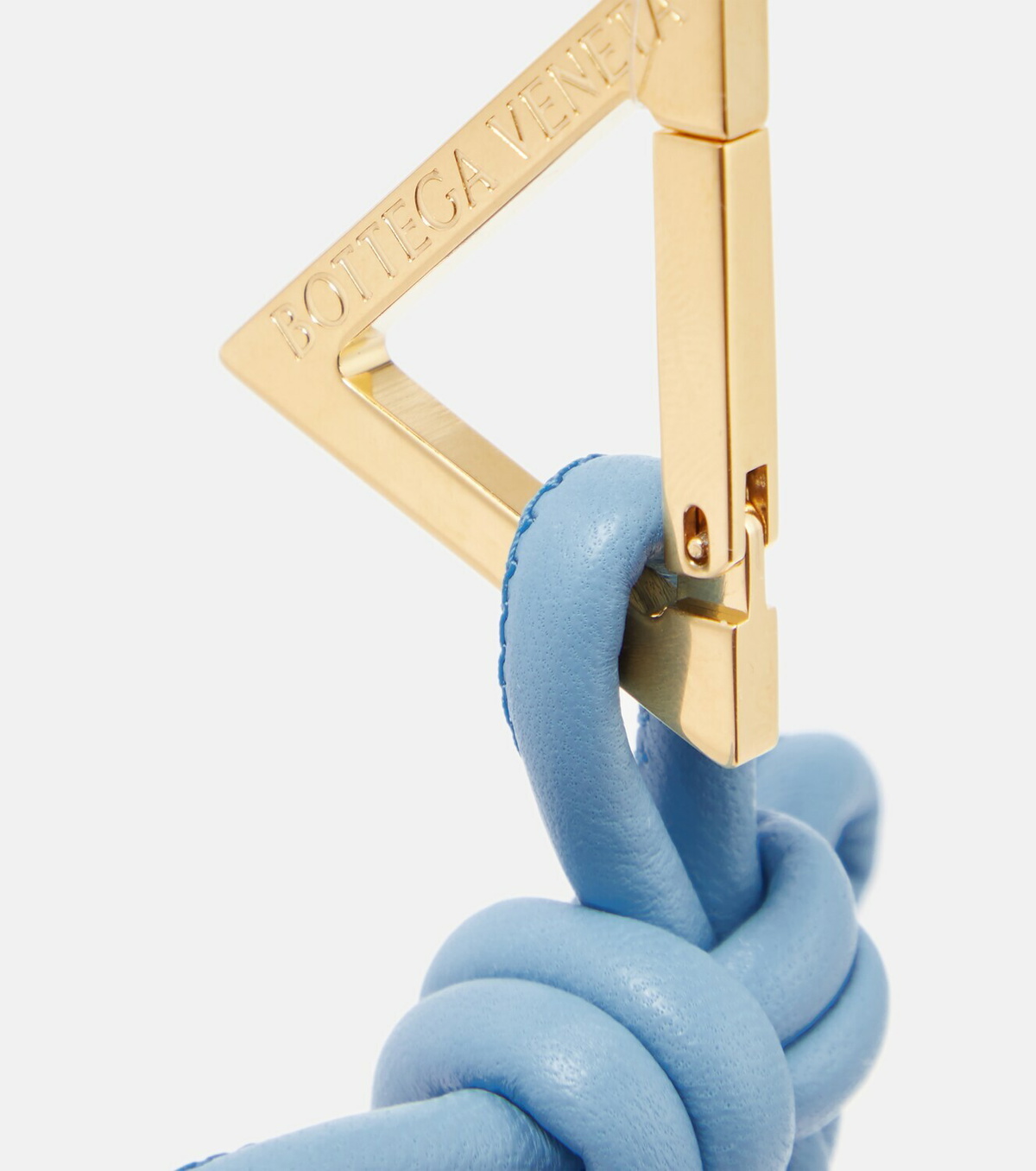 Bottega Veneta - Knotted leather keyring
