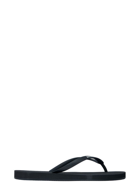 Photo: Balenciaga Logo Motif Flip Flops