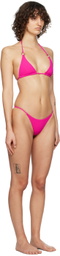 Louisa Ballou Pink Mini Ring Bikini
