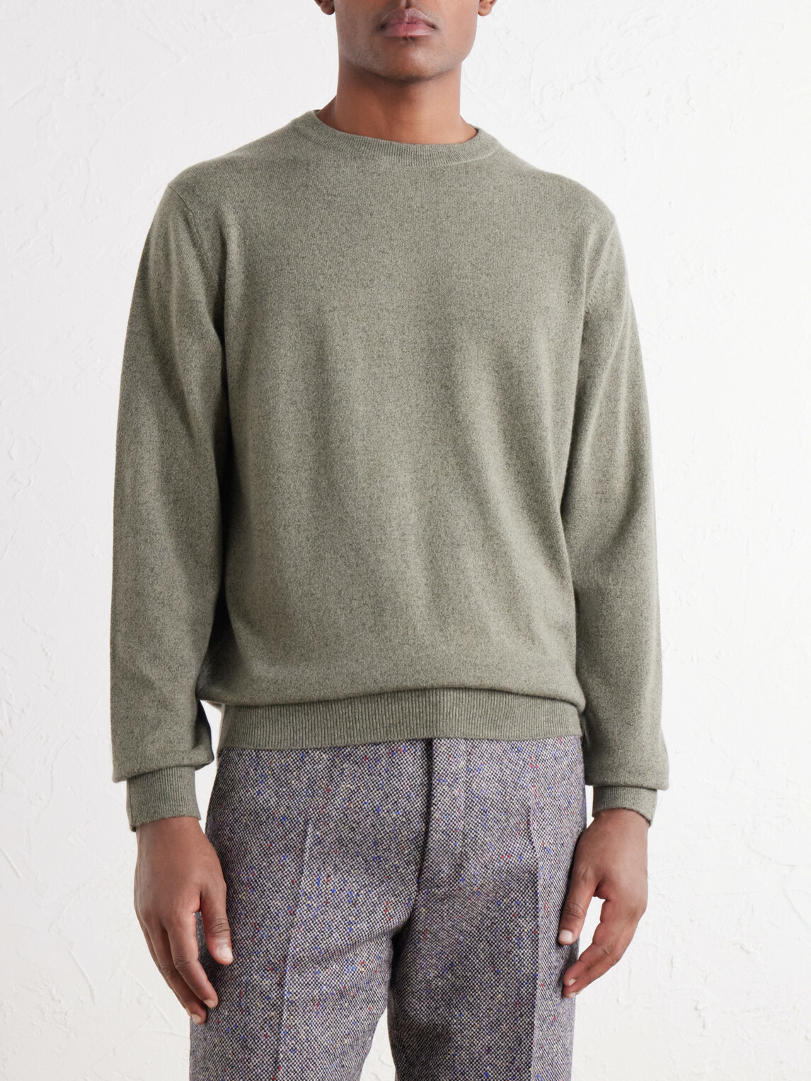 Begg & Co - Heriot Cashmere Sweater - Green