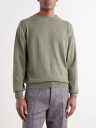 Begg & Co - Heriot Cashmere Sweater - Green