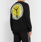 Givenchy - Printed Loopback Cotton-Jersey Sweatshirt - Black