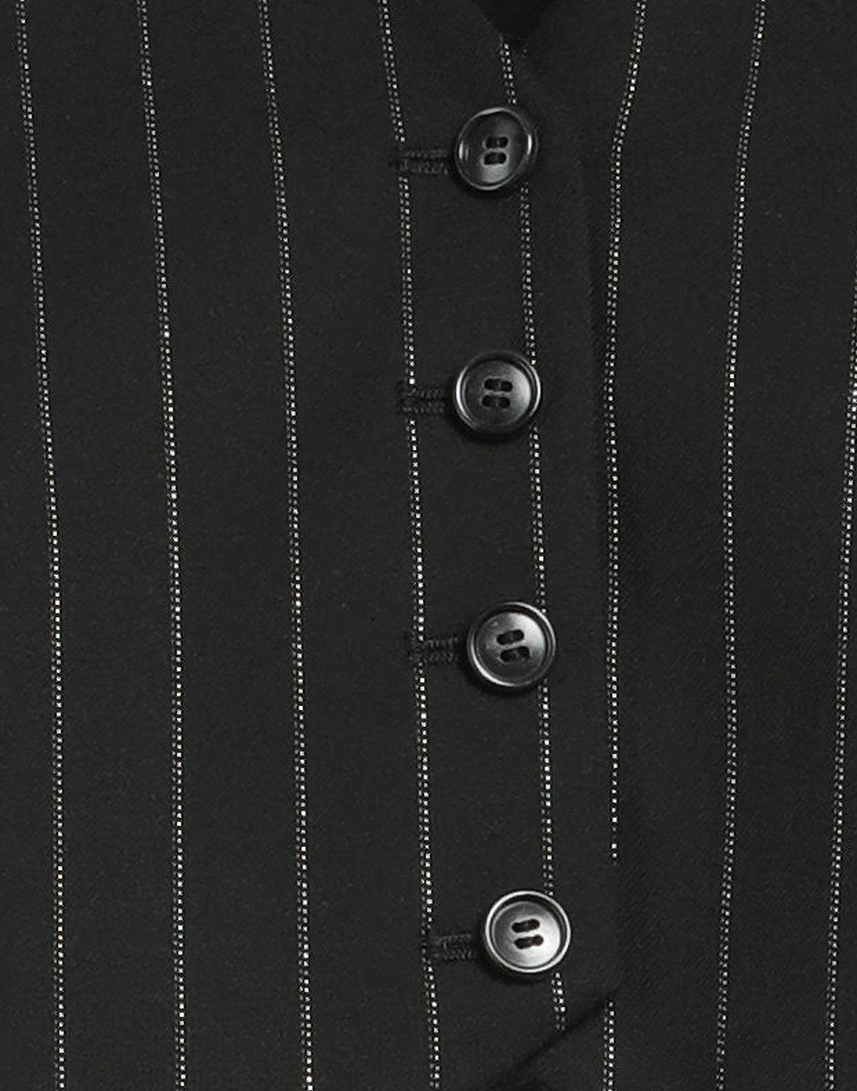 The Andamane Womens Tailored Vest in Black