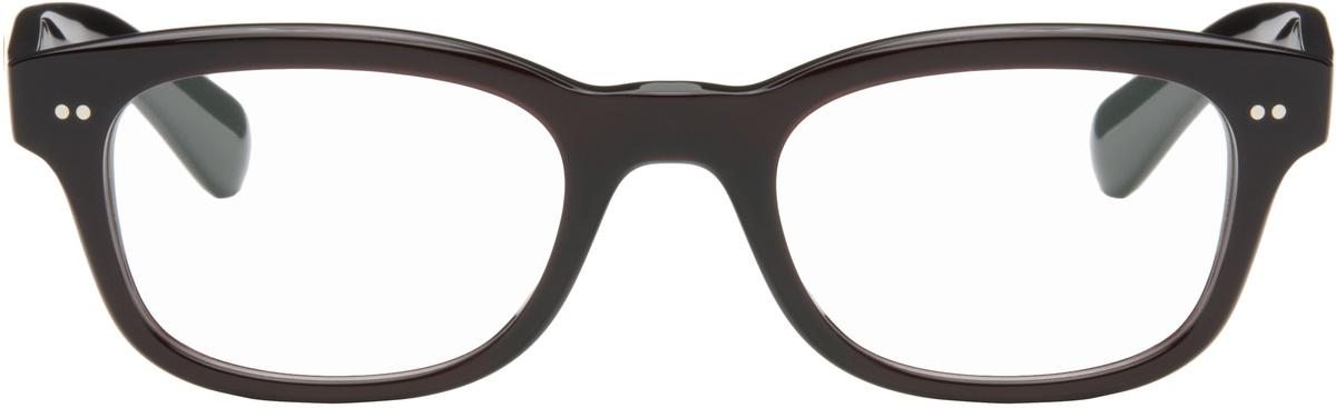 Oliver Peoples Brown Tiello Glasses