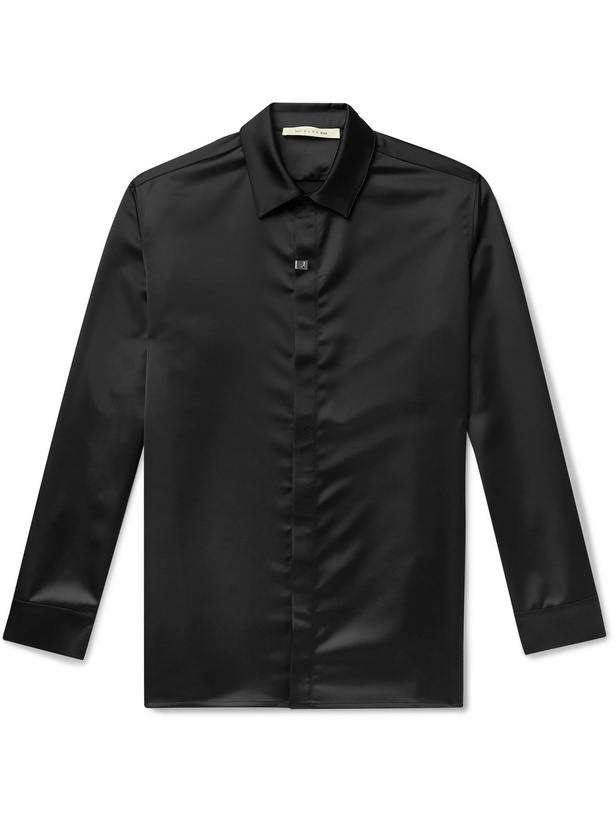 Photo: 1017 ALYX 9SM - Satin Shirt - Black - L