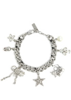 Marc Jacobs Cats Out Of The Bag Silver-plated Bracelet - One Size