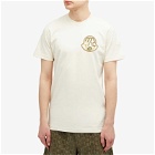 Moncler Men's Text Logo T-Shirt in White