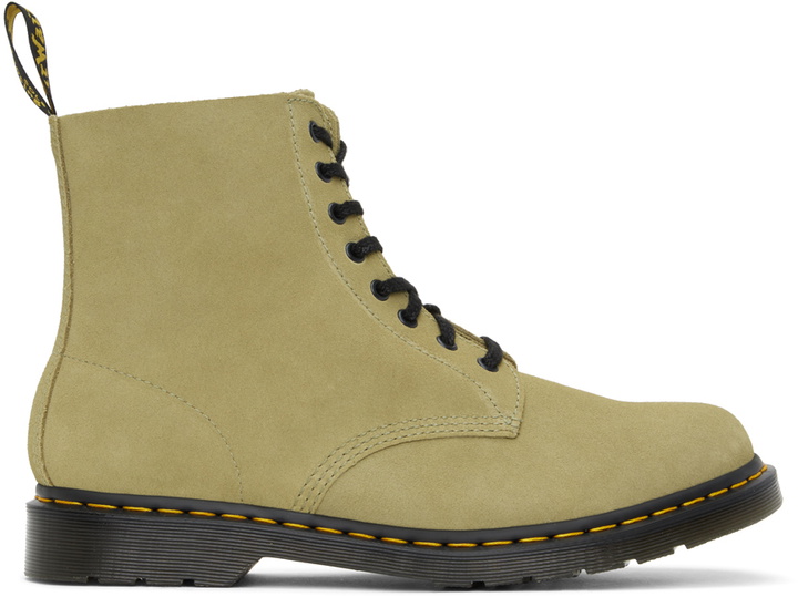 Photo: Dr. Martens Khaki 1460 Pascal Lace-Up Boots