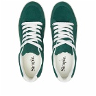 Simple Men's OS Standard Issue Sneakers in Forest Green