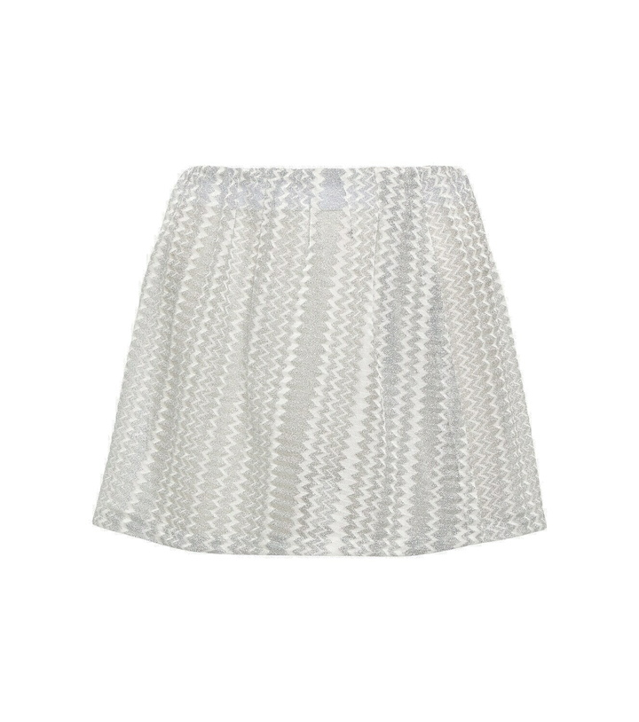 Photo: Missoni Mare Zig-zag knit miniskirt
