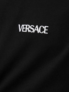 VERSACE - Logo Cotton Jersey T-shirt