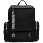 Calvin Klein 205W39NYC Black Nylon Flap Backpack