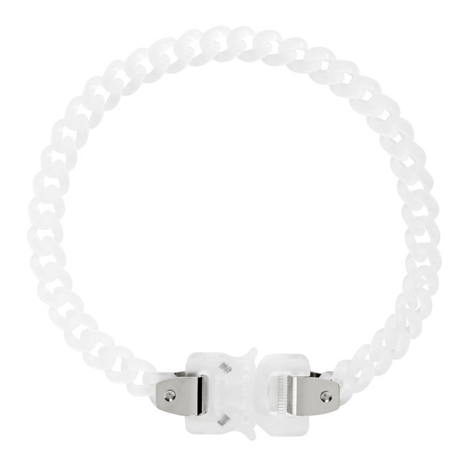 Photo: 1017 ALYX 9SM Transparent Curb Chain Buckle Necklace