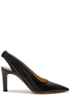 Gabriela Hearst Amari 90 Leather Slingback Pumps