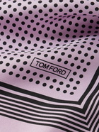 TOM FORD - Polka-Dot Silk-Twill Pocket Square