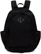 BEAMS PLUS Black Daypack 2 Compartments Backpack