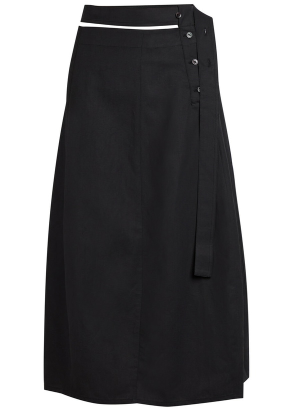 Photo: Studio Nicholson Belted Midi Skirt Dark Purple