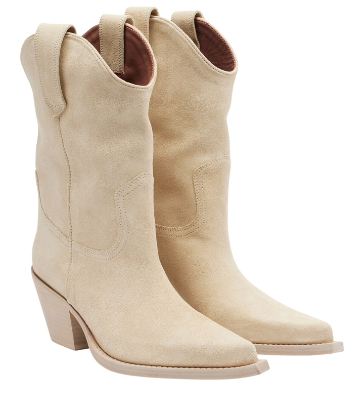 Photo: Paris Texas Dakota suede ankle boots