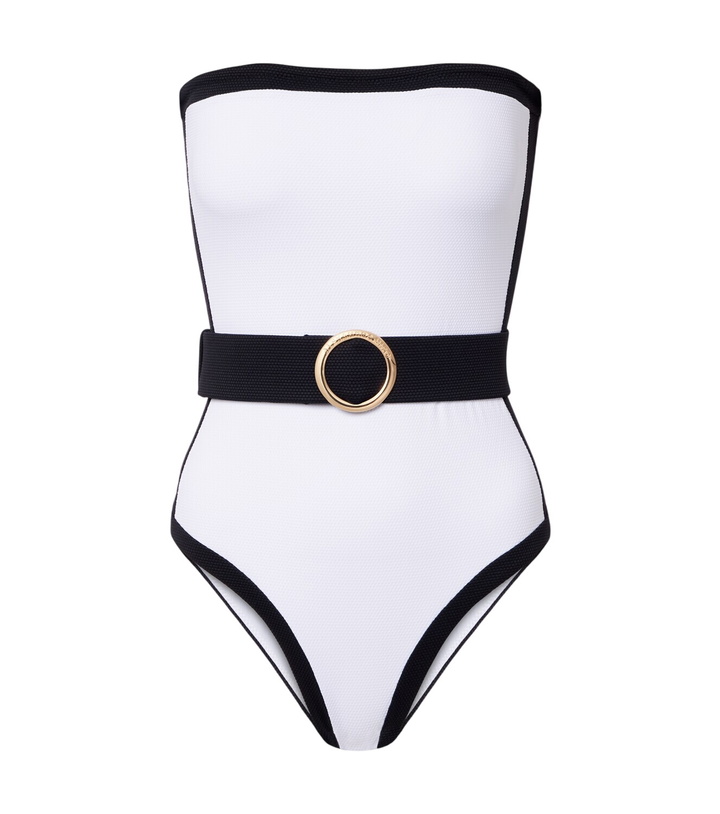Photo: Alexandra Miro Whitney belted swimsuit