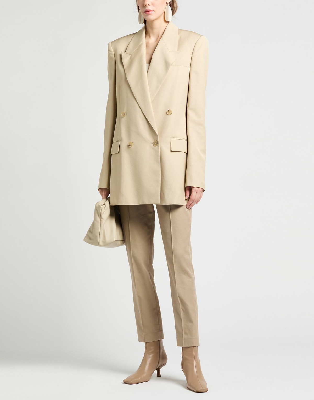 Stella Mccartney Womens Blazer in Beige