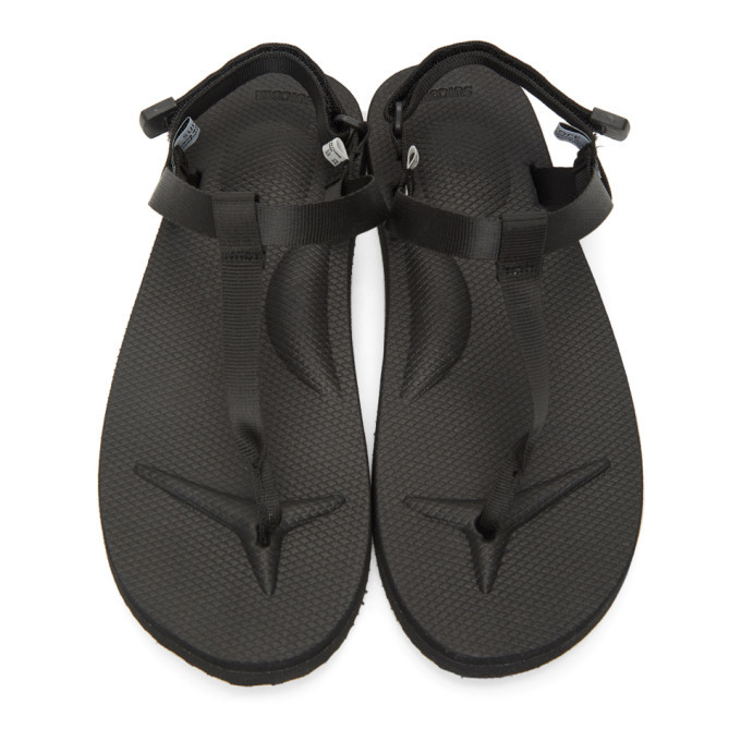 Suicoke Black COKO Sandals Suicoke