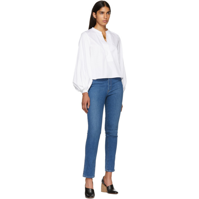 Khaite Blue Vanessa Jeans Khaite