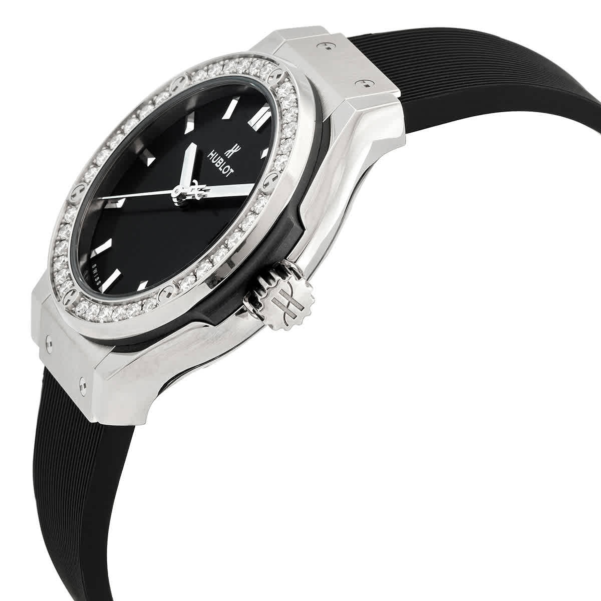 Hublot Classic Fusion Quartz Diamond Watch 581.NX.1470.RX.1104