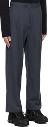 Goldwin 0 Gray Pleated Trousers
