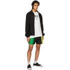 Noon Goons Green and Yellow Foamers Shorts