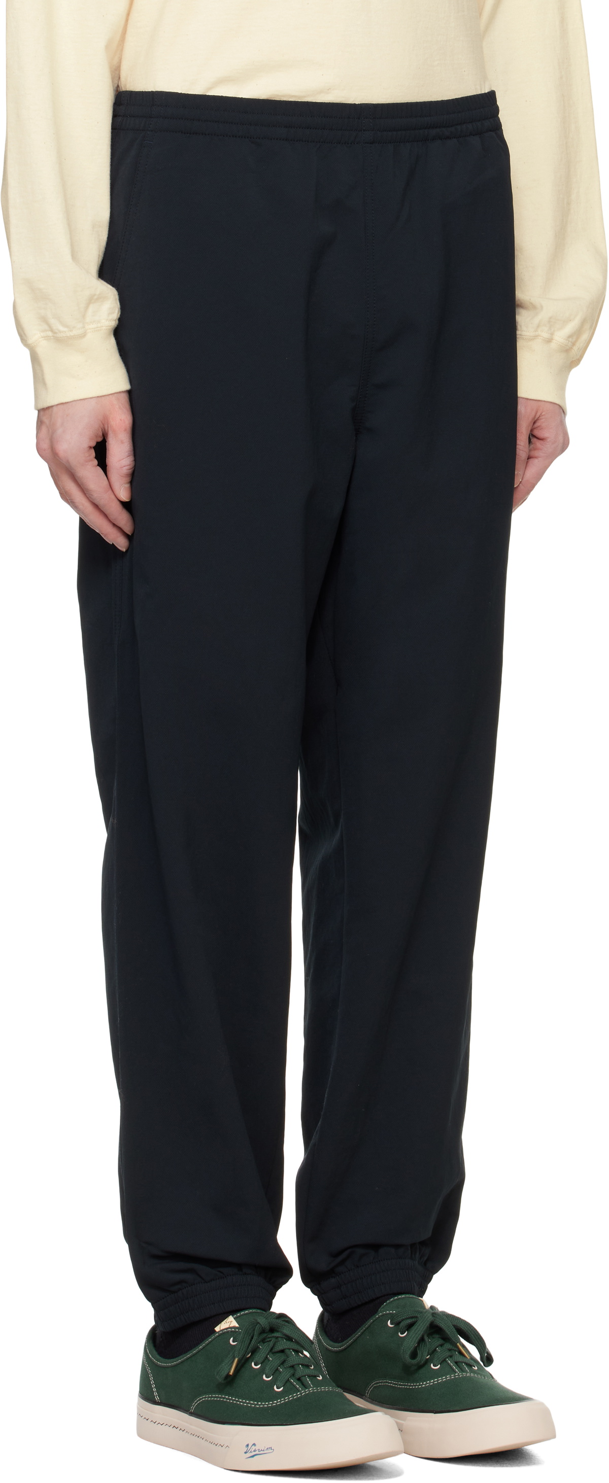 nanamica Black ALPHADRY Sweatpants