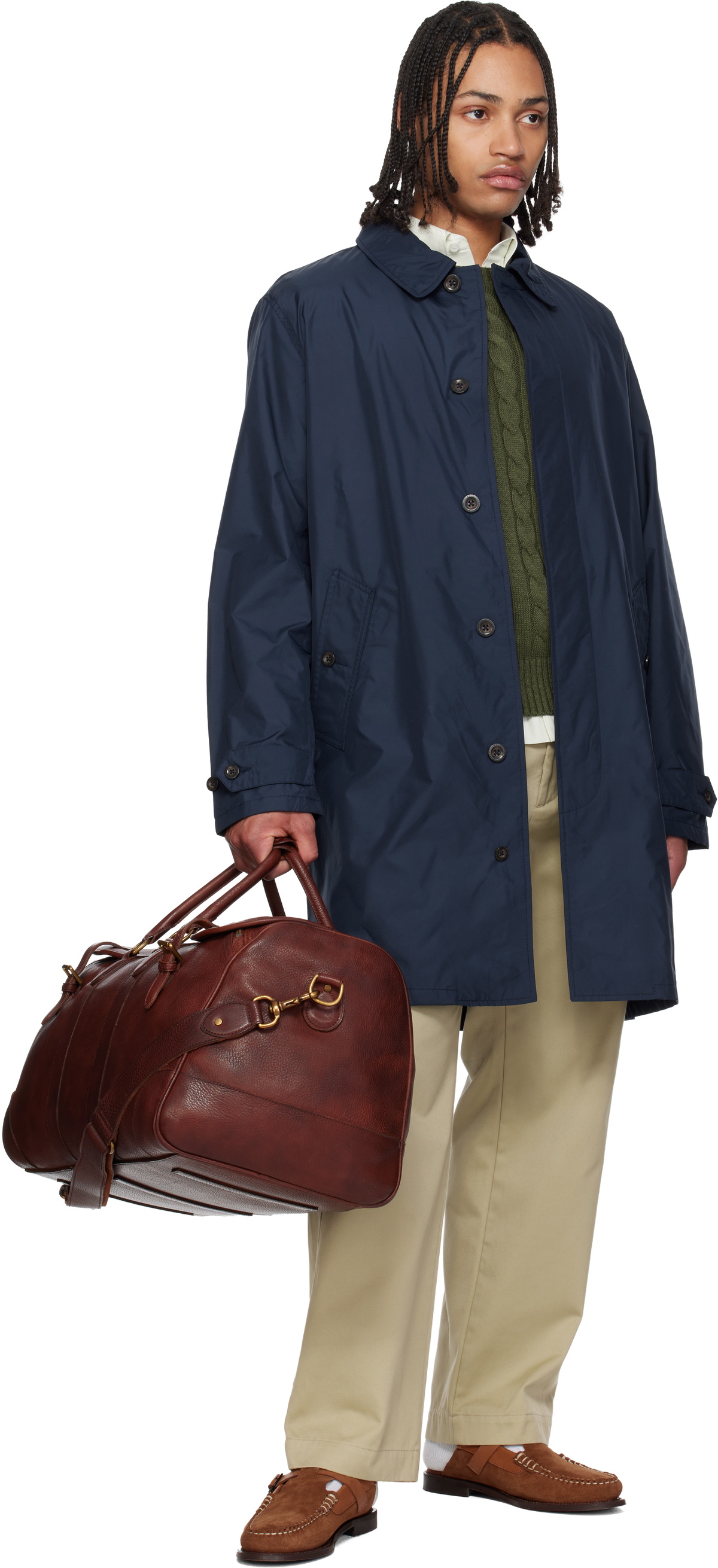 Polo Ralph Lauren Navy Windbreaker Coat