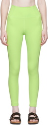 Girlfriend Collective Green Compressive High-Rise Leggings