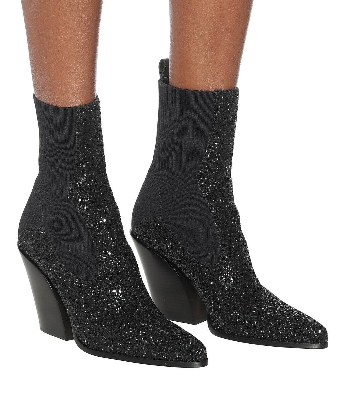 Jimmy Choo Mele 85 glitter ankle boots Jimmy Choo