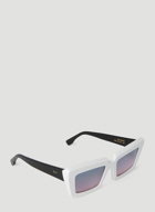 RETROSUPERFUTURE - Coccodrillo Sunglasses in White
