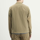 Ranra Men's Epitome Shiny Nylon Overshirt in Green