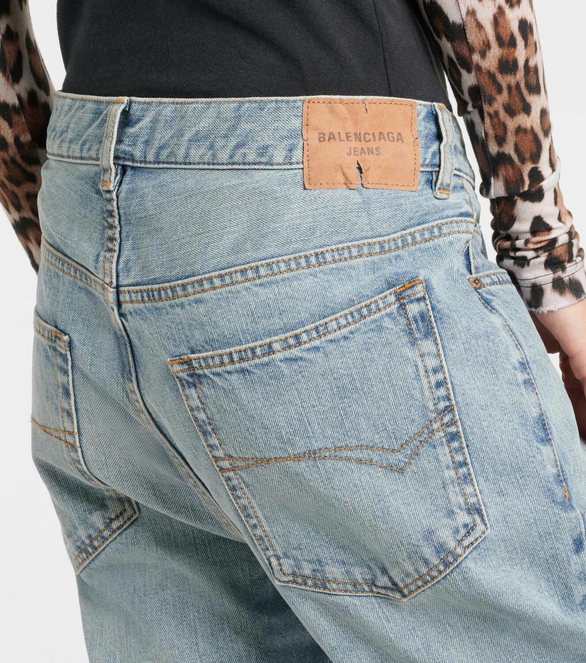 【Balenciaga】 Mid-riseフレアジーンズ BALENCIAGA Mid-rise flared jeans | NET-A-PORTER