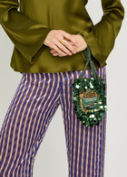 Anya Hindmarch Filippo Berio Embellished top Handle bag - Khaki - One Size