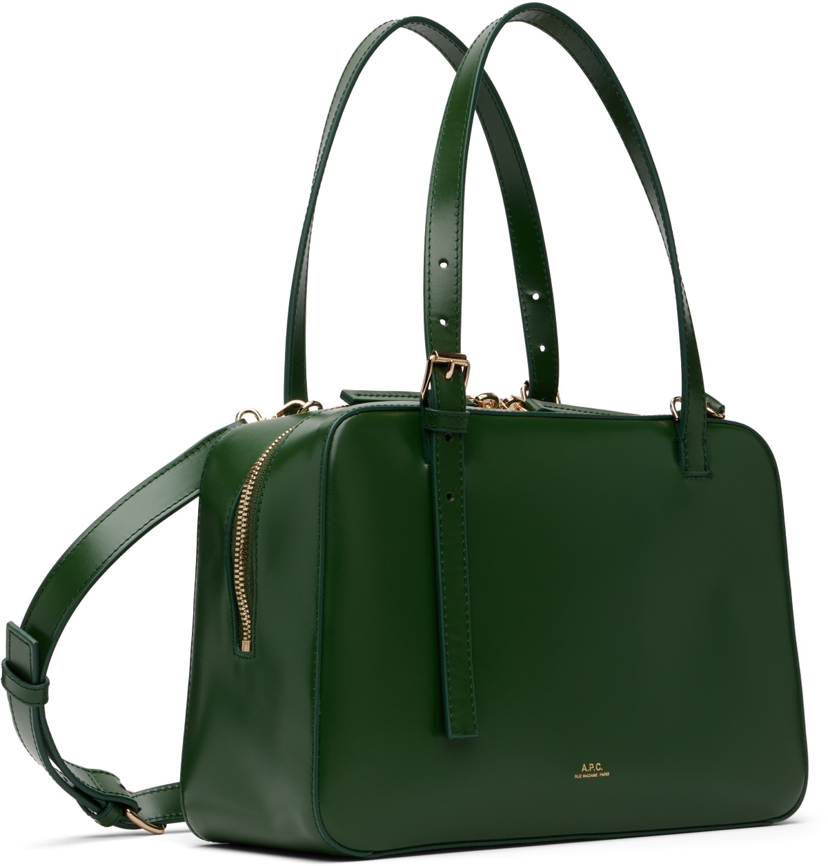 A.P.C. Green Virginie Box Bag A.P.C.