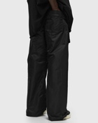 Rick Owens Wovenpants Creatch Cargo Wide Drawstring Black - Mens - Cargo Pants